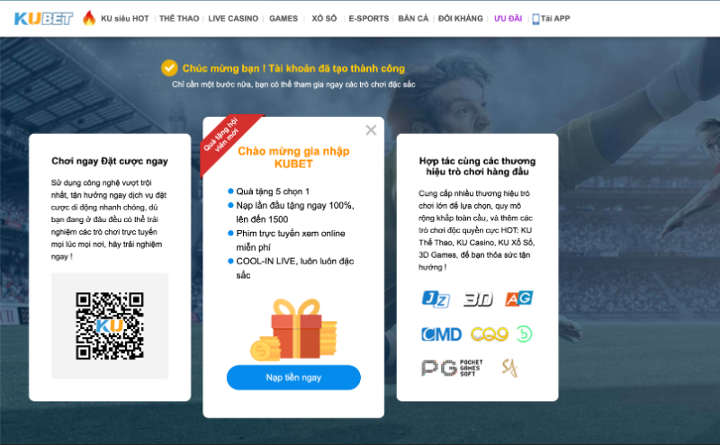 Ưu điểm của nhà cái kubet