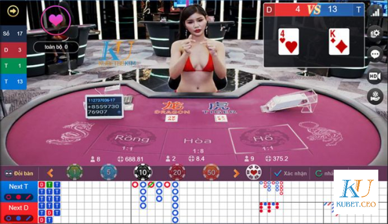 Thuật ngữ trong rồng hổ Kubet