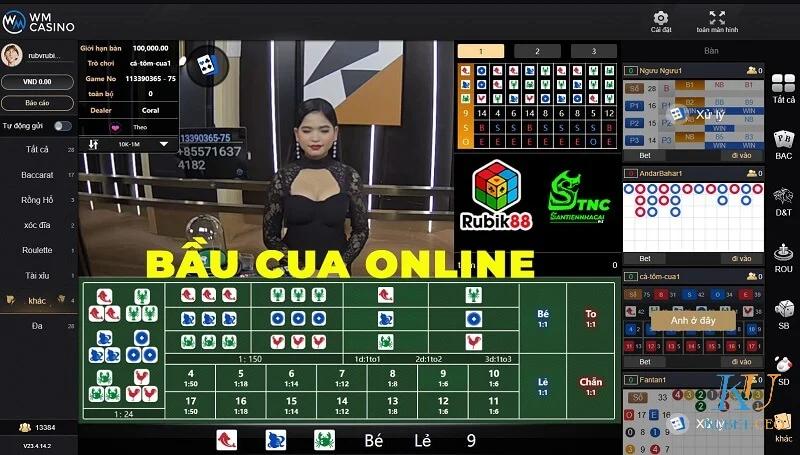 Cách chơi bầu cua Kubet